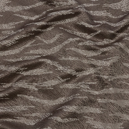 Drapery Jacquard - Slate Tiger Stripes - British Imported
