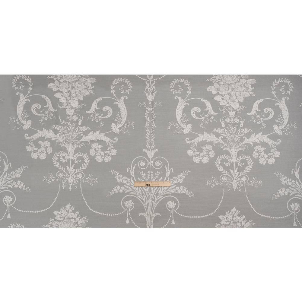 Cotton Canvas Print - Steel Scrolls and Leaves - British Imported Full