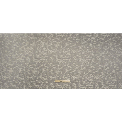 Metallic Drapery Jacquard - Dove Spotted Abstract - British Imported Full