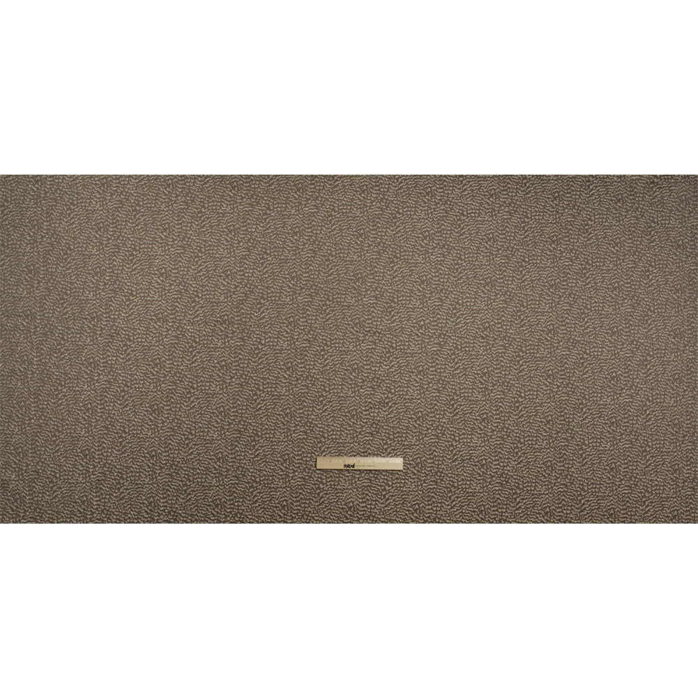 Metallic Drapery Jacquard - Mole Mottled - British Imported Full