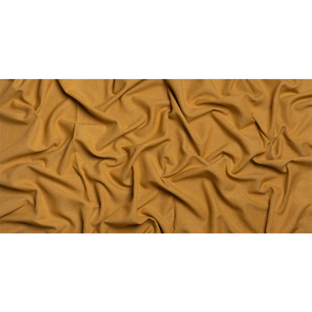 Linen, Viscose and Polyester Woven - Amber - British Imported Full