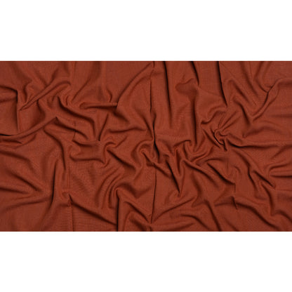 Linen, Viscose and Polyester Woven - Crimson - British Imported Full