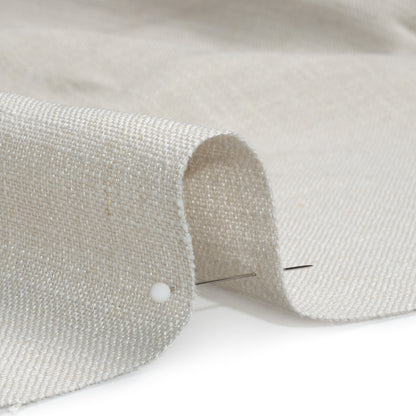 Linen, Viscose and Polyester Woven - Dove Gray - British Imported Detail