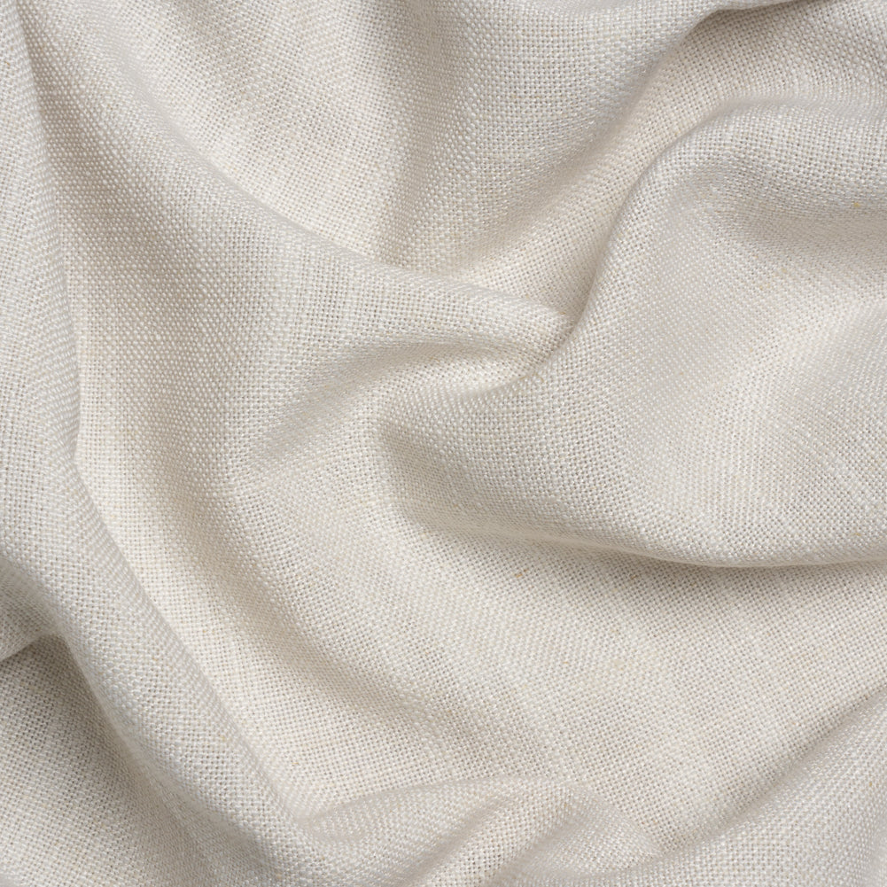 Linen, Viscose and Polyester Woven - Dove Gray - British Imported