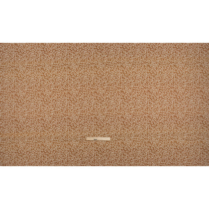 Brushed Cotton and Linen Canvas - Spice Little Vines - British Imported Full