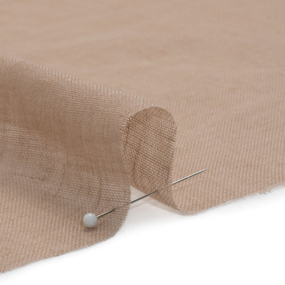 Gauzy Linen Blend Drapery Sheers Woven 118" - Quartz - British Imported Detail