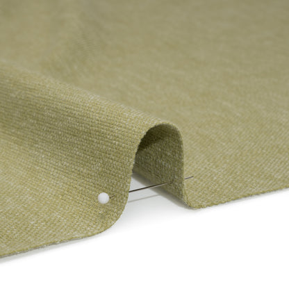 Linen Look Recycled Polyester and Cotton Woven - Pistachio - British Imported