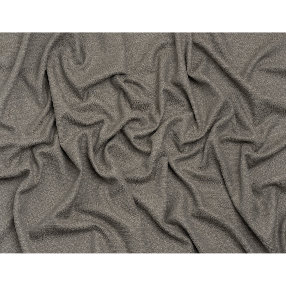 Textured Recycled Polyester Woven - Granite Boucle Stripes - British Imported - Full