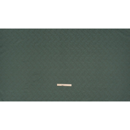 Recycled Polyester Jacquard - Juniper Little All-Over Spots - British Imported