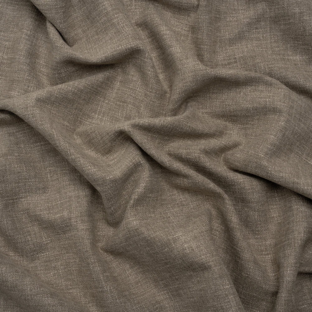 Recycled Polyester Drapery Woven - Fawn - British Imported