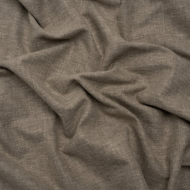 Recycled Polyester Drapery Woven - Fawn - British Imported