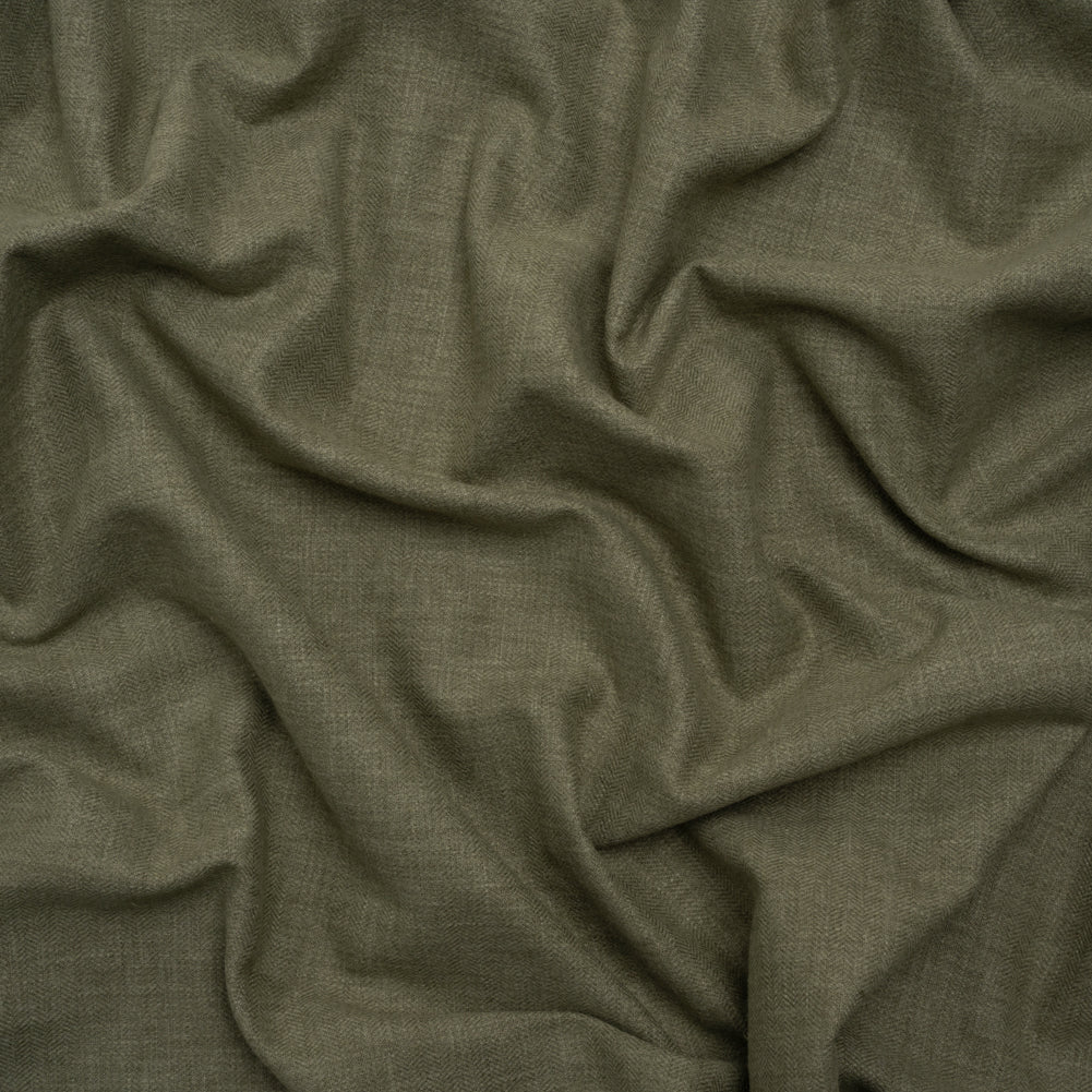 Recycled Polyester Drapery Woven - Fern - British Imported