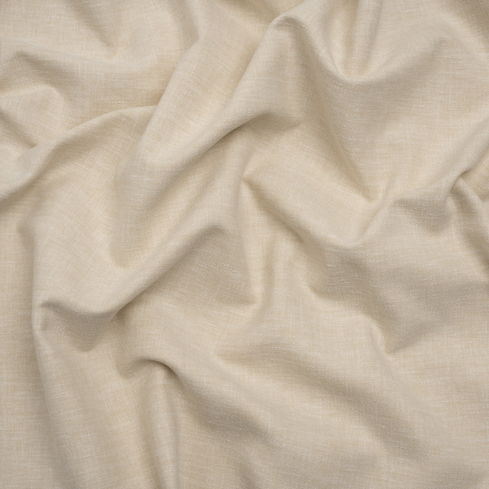 Recycled Polyester Drapery Woven - Sand - British Imported