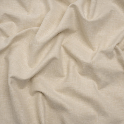 Recycled Polyester Drapery Woven - Sand - British Imported
