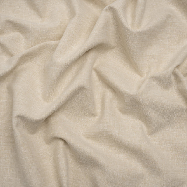 Recycled Polyester Drapery Woven - Sand - British Imported