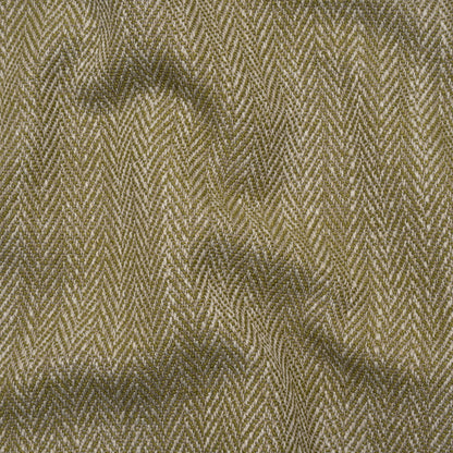 Recycled Polyester Home Decor Twill - Leaf Herringbone - British Imported