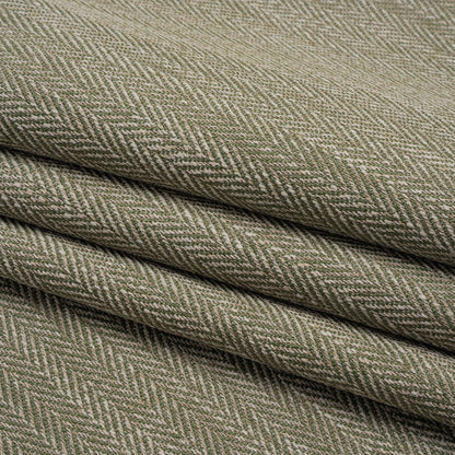 Recycled Polyester Home Decor Twill - Rosemary Herringbone - British Imported