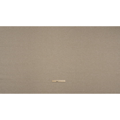 Recycled Polyester and Cotton Jacquard - Natural Little Checked Stripes - British Imported