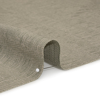 Recycled Polyester and Cotton Drapery Woven - Moss Striations - British Imported