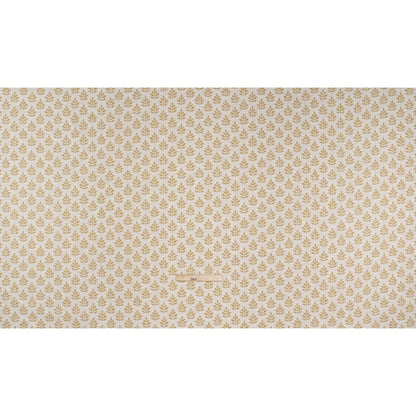 Polyester and Cotton Twill Jacquard - Sunflower Lines of Leaves - British Imported
