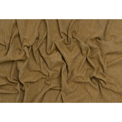 Slubbed Recycled Polyester Home Decor Woven - Maize Heathered - British Imported