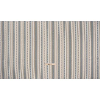 Recycled Polyester Twill Jacquard - Iris Stripes and Dashes - British Imported