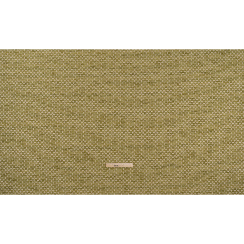 Polyester Boucle Home Decor Jacquard - Leaf Plus Signs - British Imported - Full
