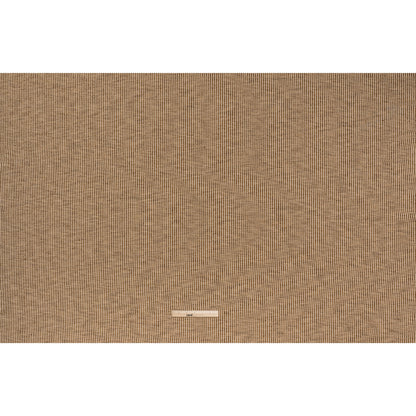 Polyester Boucle Woven - Caramel Stripes - British Imported