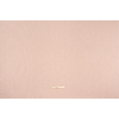 Recycled Polyester Blend Woven - Blush Pink Candy Stripes - British Imported