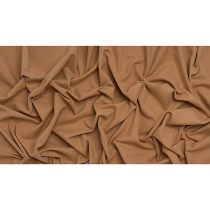 Brushed Cotton and Linen Woven - Clay - British Imported