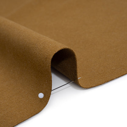 Double Wide Brushed Cotton and Linen Woven - Cumin - British Imported