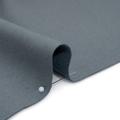 Brushed Cotton and Linen Woven - Denim - British Imported
