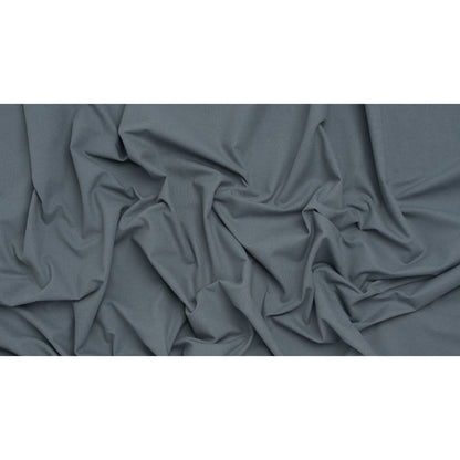 Brushed Cotton and Linen Woven - Denim - British Imported