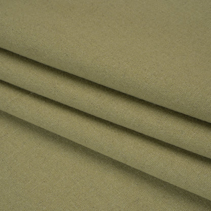 Brushed Cotton and Linen Woven - Leaf - British Imported