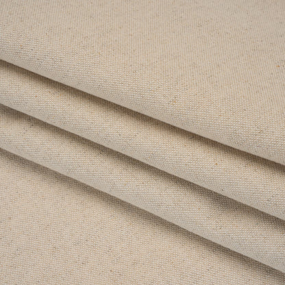 Double Wide Brushed Cotton and Linen Woven - Linen - British Imported