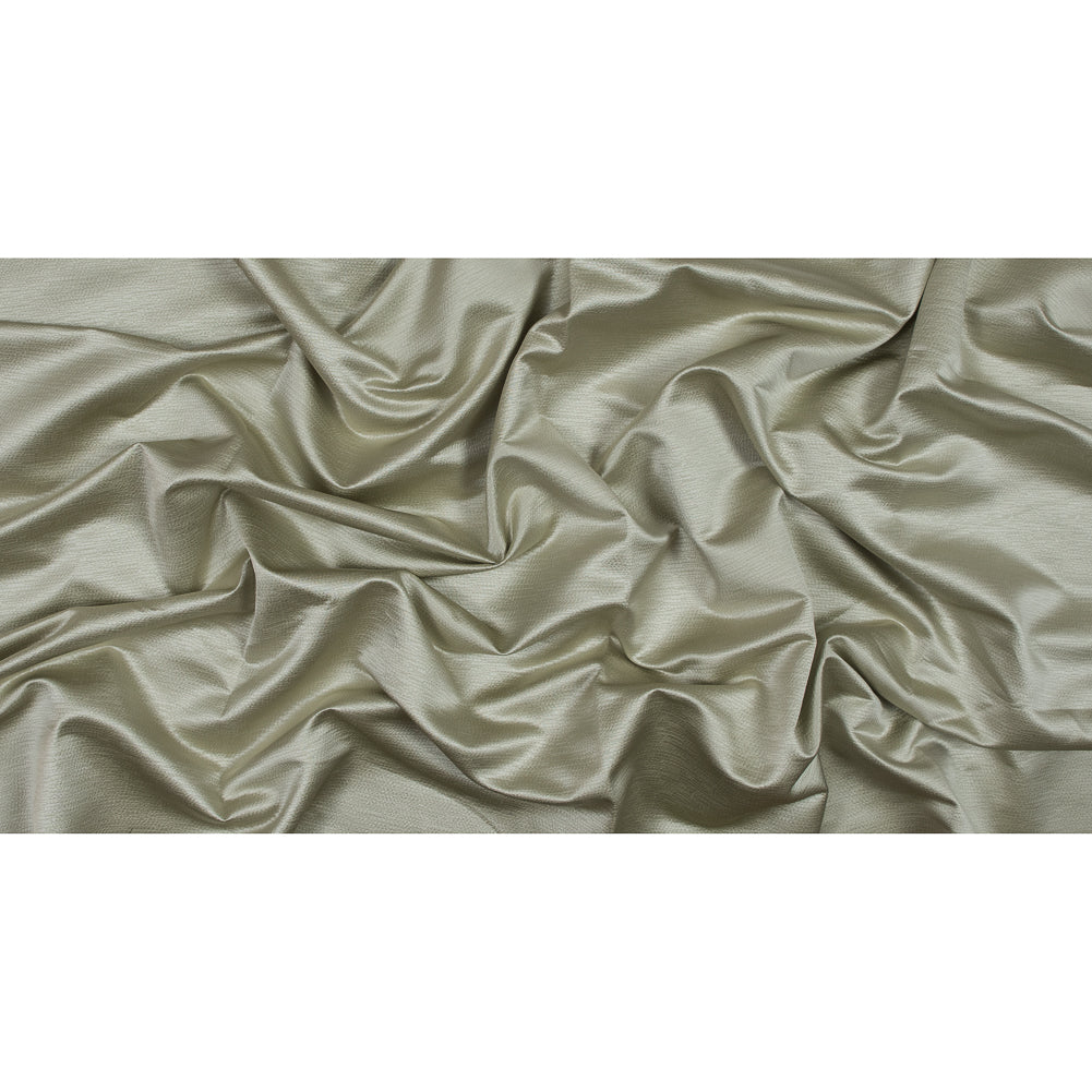 Luminous Textural Polyester Woven - Pistachio - British Imported Full