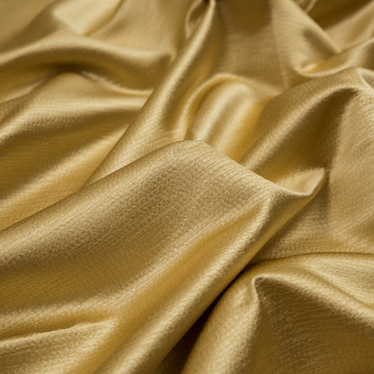 Luminous Textural Polyester Woven - Buttercup - British Imported Detail