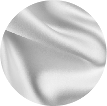 A white circular object with a white background
