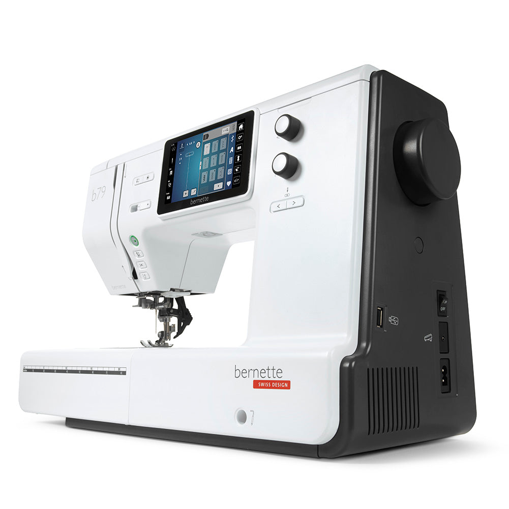 bernette 79 - Computerized Combination Sewing & Embroidery Machine Drape