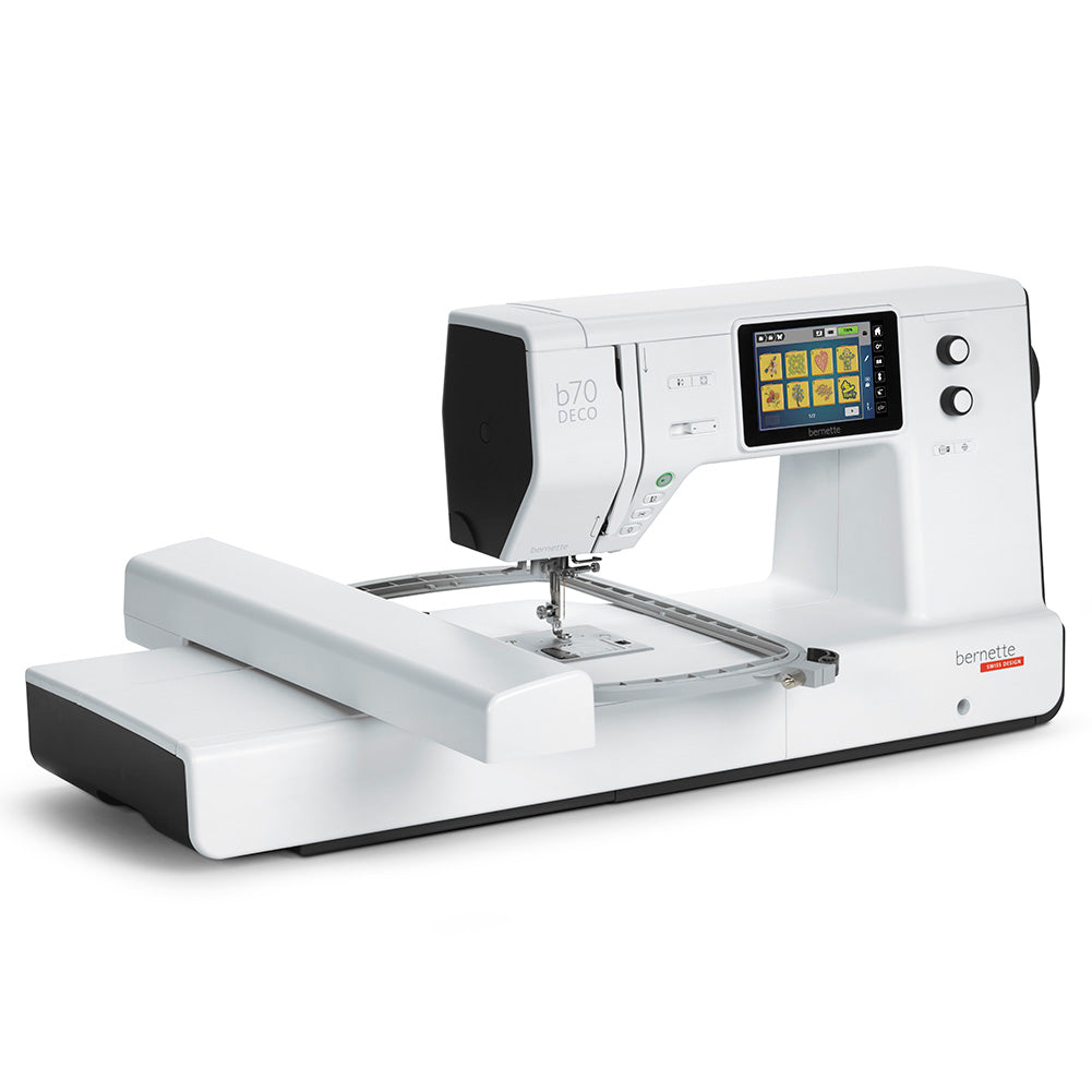 bernette 70 DECO - Computerized Embroidery Machine with Touchscreen - Full