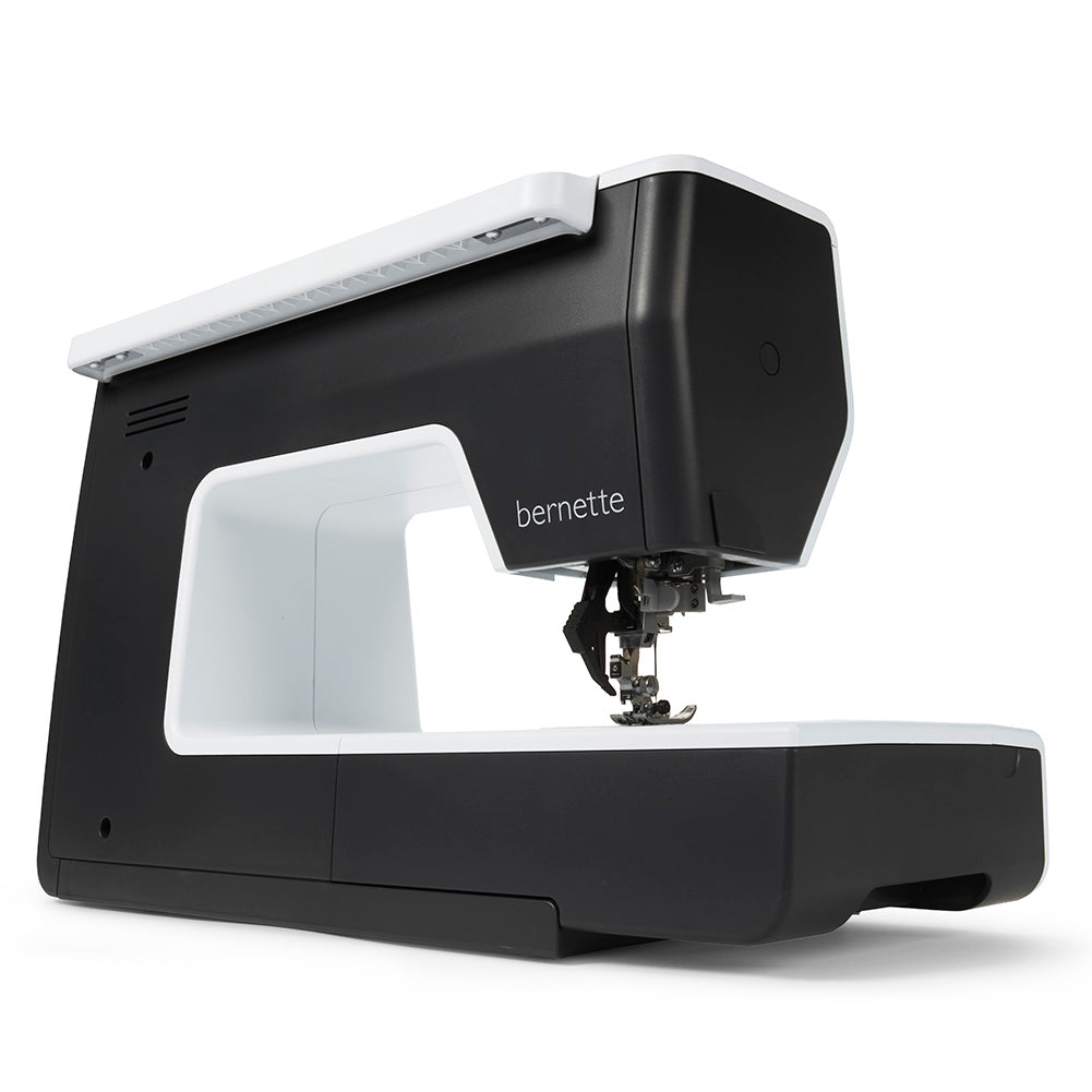 bernette 77 - Computerized Sewing Machine with 500 Stitches for Sewing and Quilting - Drape