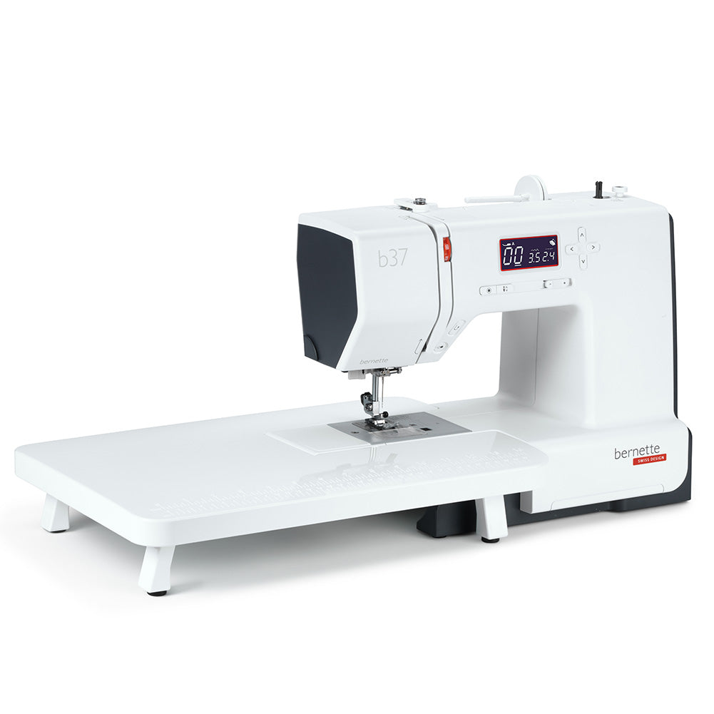 bernette 37 - Compact Computerized Sewing Machine with 50 Stitches - Full