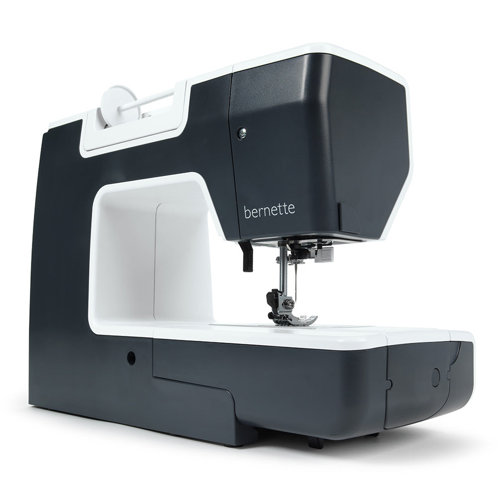 bernette 37 - Compact Computerized Sewing Machine with 50 Stitches - Drape
