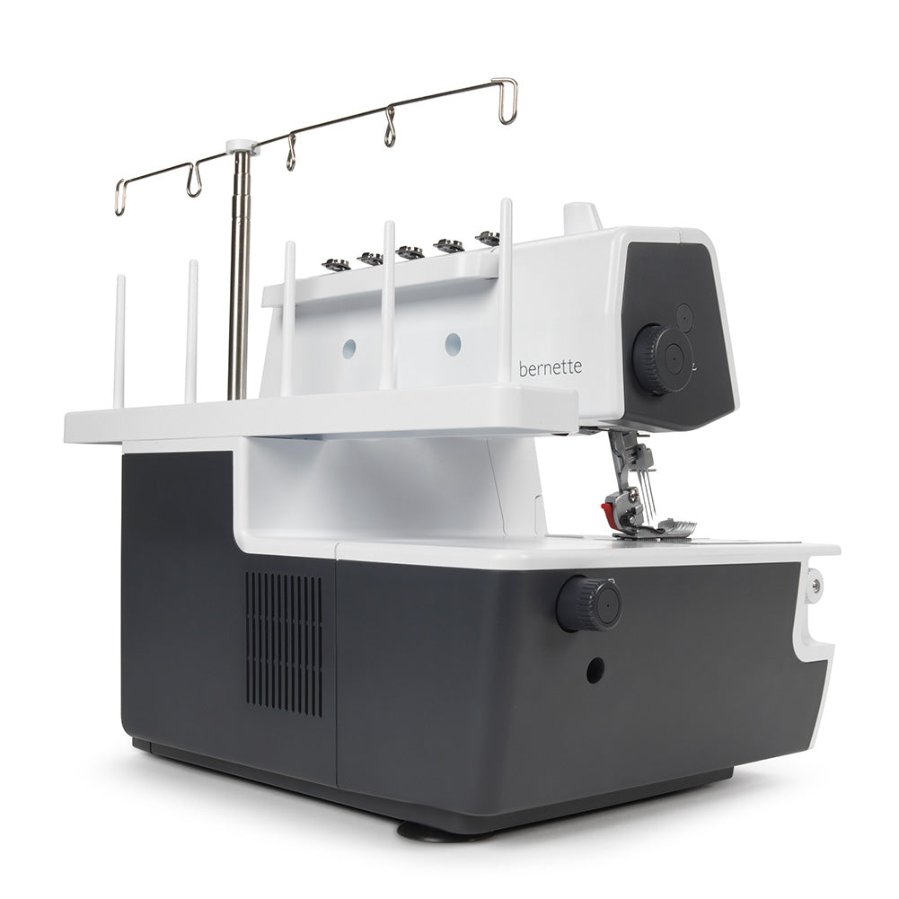 bernette 48 FUNLOCK - Combination Overlock, Chainstitch and Coverstitch Serger Sewing Machine - Drape