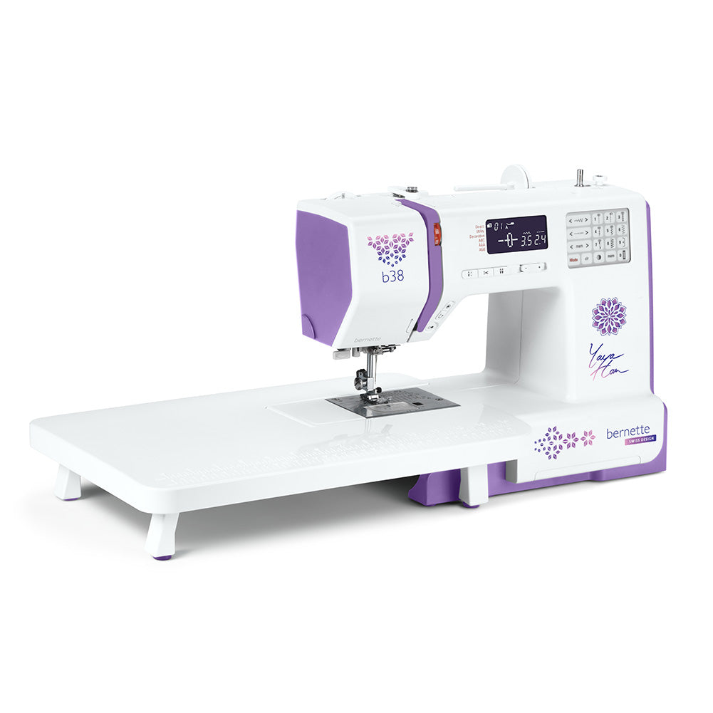 bernette 38 Yaya Han Edition - Computerized Sewing Machine with 394 Stitches for Creative Minds - Full