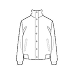a line drawing of a jacket