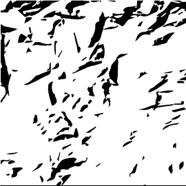 a black and white rendering of a crinkled fabric texture