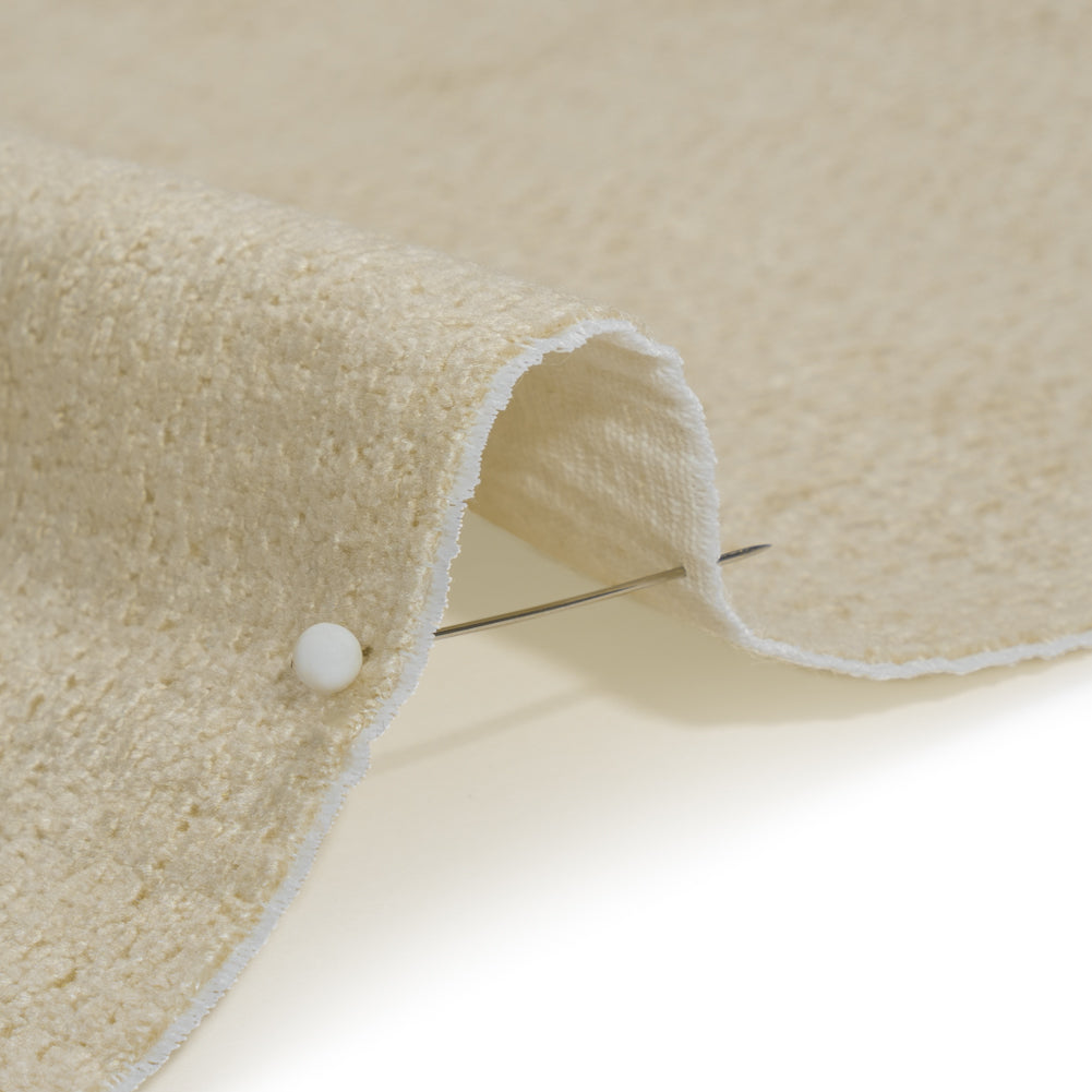 Chenille Upholstery Woven - Pearl - Lanton Collection Detail