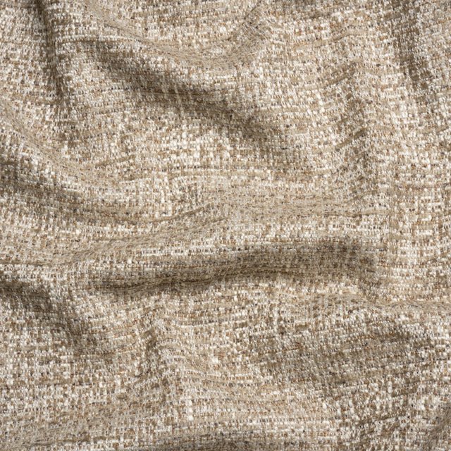 Tweed Upholstery Chenille - Pebble Striated - Caprona Collection