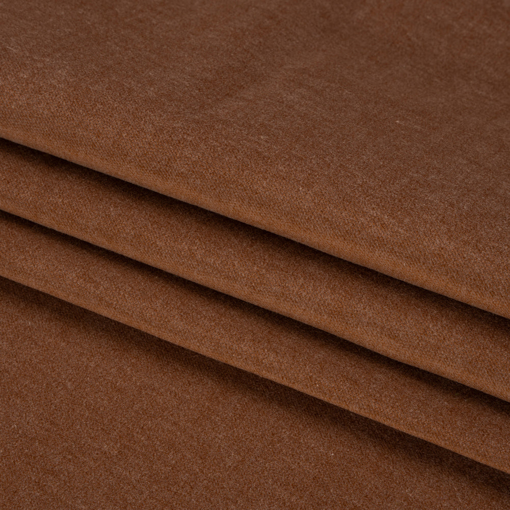 Polyester and Cotton Upholstery Velvet - Canyon - Corry Collection Folded
